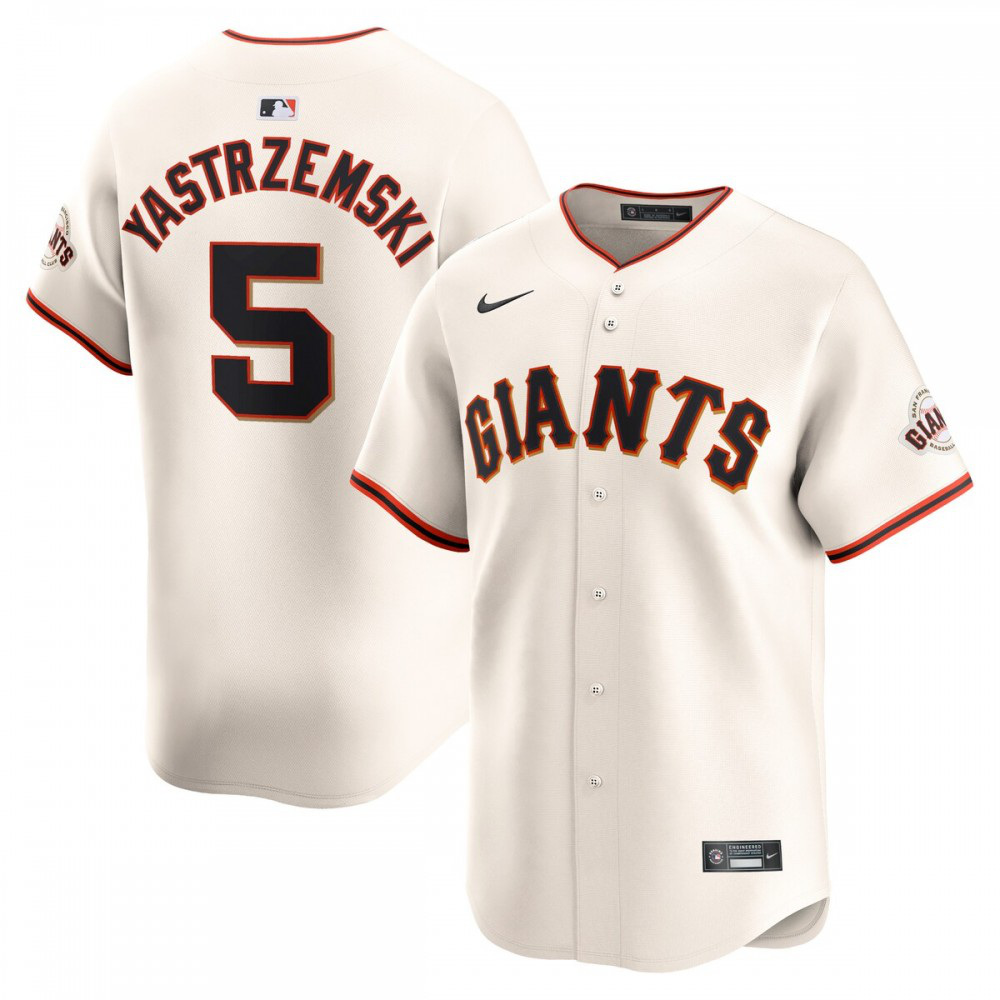 Mike Yastrzemski San Francisco Giants Home Limited Player Jersey - Cream-Pro Kit Vault | Brand New 26/27 Sports Jerseys